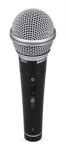 Microfone SAMSON TECHNOLOGIES R21SW (Preto) Samson - Microfones - dinâmica, cardioide, condensador, 50-15000 Hz