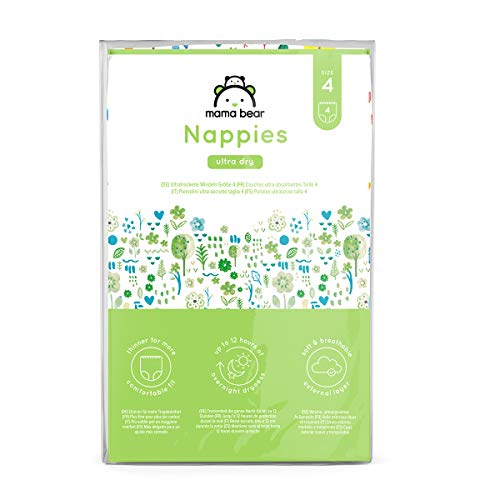 Fraldas Ultra Secas MAMABEAR 4 (8-14Kg) Mama Bear - Fraldas - ultra seca, mama bear, 8-14kg