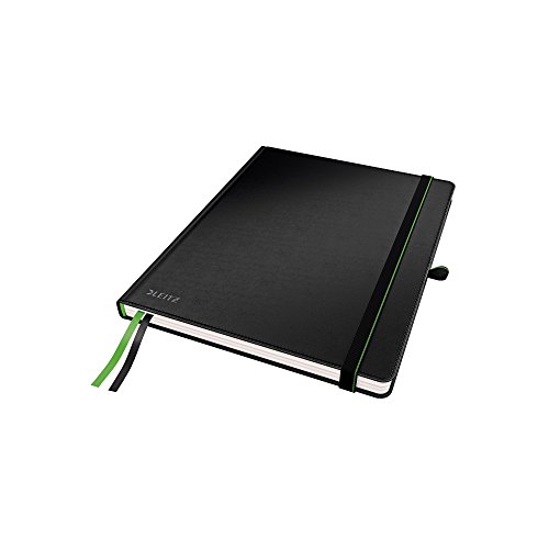 Caderno LEITZ Complete (A4 - Preto - Quadriculado) Leitz - Cadernos e bloco de notas - a4, quadriculado, polipropileno, reciclável