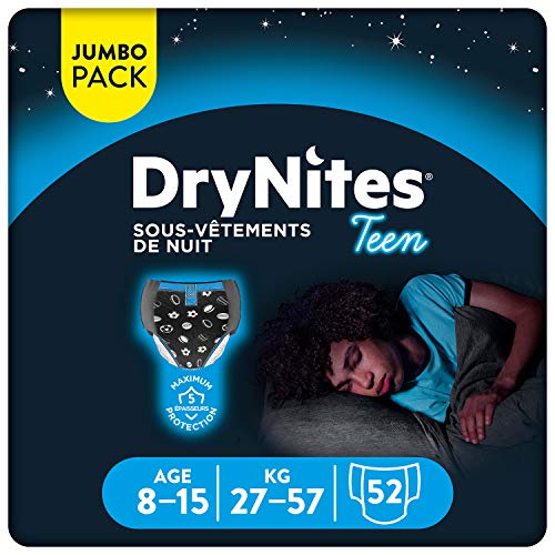 Fralda Huggies Drynight Calças Noite Menino (Tam: 10-12 anos) HUGGIES - Banho e corpo - calças, noite, menino, absorção