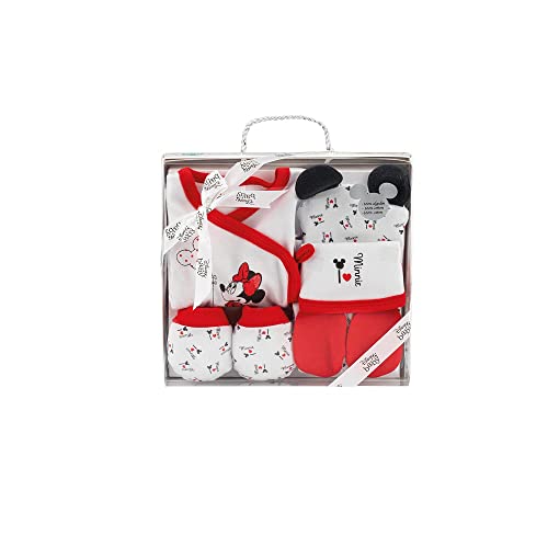 Conjunto de fraldas para bebé INTERBABY 1ª mudança Vermelho (Tam: 0-3 meses) Interbaby - Conjuntos de presente para bebê - fraldas, bebé, 0-3 meses