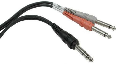 Cabo de Áudio HOSA TECHNOLOGY (Jack 6.3mm - Jack 6.3mm - 2 m - Preto) Hosa Technology - Cabos de áudio e vídeo - cabo áudio, hosa technology, jack 6.3mm, 2m, preto