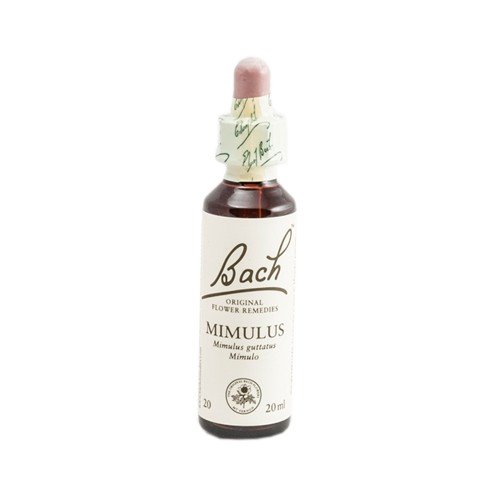 Suplemento Alimentar RESCUE Mimulus (20 ml de óleo essencial) Flores de Bach - Medicamentos e drogas - óleo essencial, calma, equilíbrio, estresse