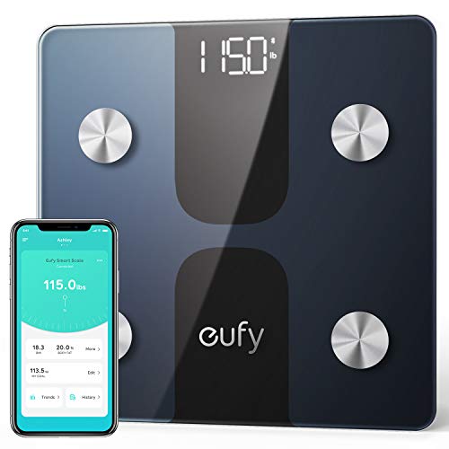 Balança Digital Eufy Smart Scale C1 | Preto eufy - Balanças de peso corporal - digital, imc, aplicação smartphone, peso máximo 180 kg