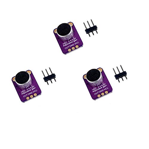 Kit de Eletrónica DOLLAtek 3pcs Electret Microphone Amplifier DollaTek - Placas de circuito impresso - amplificador, microfone, eletrónica