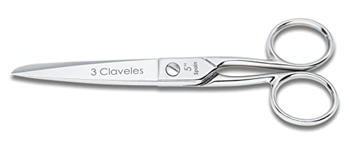 Tesouras de Costura CATALUNA (12.5 cm) 3 Claveles - Ferramentas de corte e relevo para artesanato - costura, 12.5 cm