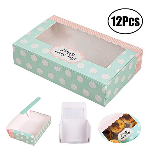 Caixa de Presente para Bolachas LVCKY (Branco - Polipropileno) Lvcky - Caixas de padaria - branco, polipropileno, caixa de presente