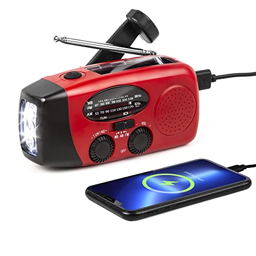 Rádio Solar Portátil com Bateria Recarregável e Alcance de 1 Km ZOVCAL - Radios - portátil, bateria recarregável, alcance 1 km