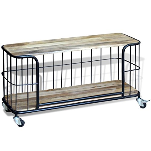 Móvel de TV Vidaxl 100 x 40 x 45 cm | Castanho vidaXL - Centros de entretenimento e suportes de tv - 100x40x45 cm, castanho