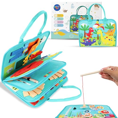 Brinquedo de Trabalhos Manuais IMAGINJOY Busy Board Montessori (Idade Mínima: 5) Imaginjoy - Brinquedos de atividade para bebês - trabalhos manuais, montessori, idade mínima 5