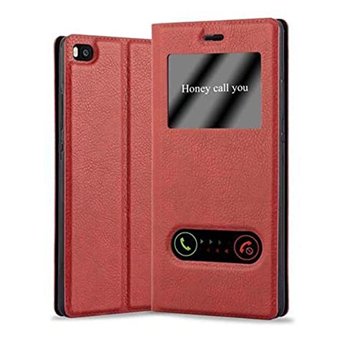 Capa Huawei P8 CADORABO Vermelho (Acessório Informática e Tel.) CADORABO - Capas para telemóveis - Huawei P8, vermelho, acessório