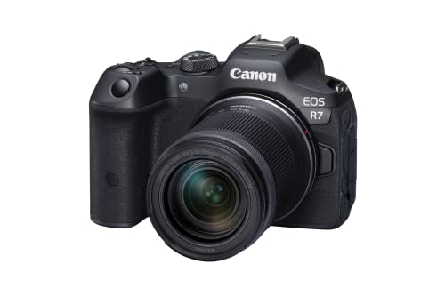 Kit Máquina Fotográfica Mirrorless CANON EOS R7 + RF-S 18-150mm f/3.5-6.3 IS STM Canon - Câmeras digitais - 