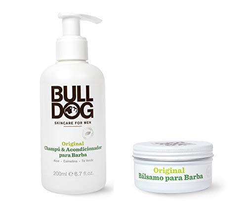 Cuidado Facial Para Homens 200 Ml+Bálsamo 75 Ml BULLDOG BULLDOG SECURITY - Kits de cuidados com o cabelo - cuidado facial, homens, 200 ml, balsamo, bull dog