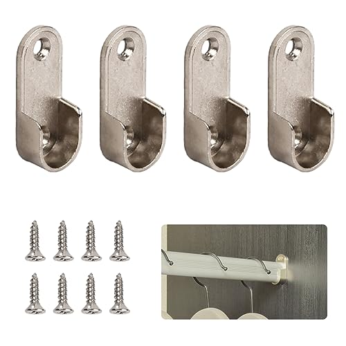 Suporte de Roupa WISEBOM 4 Pcs Extremo Oval Wisebom - Suportes e barras de reforço - extremo oval, 4 pcs