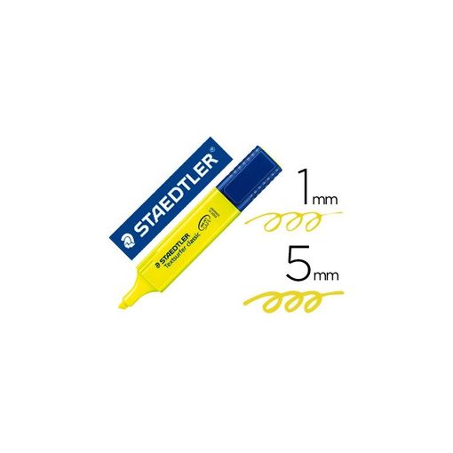 Marcador Fluorescente STAEDTLER Textsurfer (Amarelo - 10 Un) Staedtler - Marcadores e marcadores de texto - recarregável, fluorescente, 8 cores, plástico
