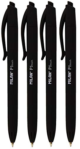 Caneta de Tinta Permanente MILAN 1476511925 Preto, Azul, Verde, Vermelho FACTIS - Canetas - preto, azul, verde, vermelho