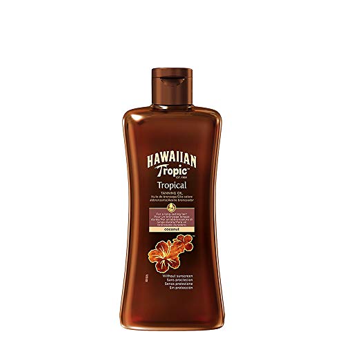 Óleo Bronzeador HAWAIIAN TROPIC Tropical Tanning (200 ml) Hawaiian Tropic - Produtos de bronzeamento - Bronzeador, hawaiian tropic, tropical, 200 ml