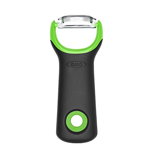 Descascador de Esparguês OXO Good Grips | Aço Inoxidável Oxo - Descascadores e descarochadores de alimentos - descascador, esparguês, oxo good grips, aço inoxidável
