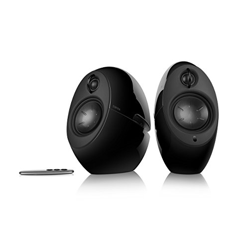 Edifier Luna Eclipse Conjunto de Colunas Preto 2.1 Canais Edifier - Alto-falantes - 2.1 canais, tecnologia DSP, potência RMS 74W, entrada auxiliar, bluetooth
