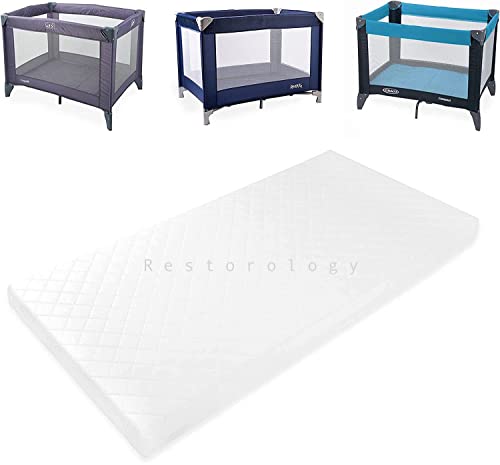 Almofada para Berço de Viagem BABYLO DELUXE Restorology - Colchões - hipoalergénico, resistente à água, fácil de limpar, reversível