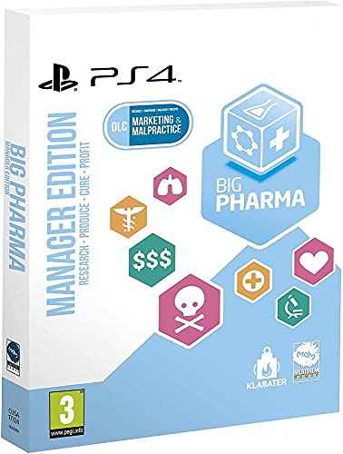 Jogo PS4 Big Pharma Manager Edition (M18) Meridiem Games - Software de jogos de vídeo - ps4, big pharma, manager edition, m18