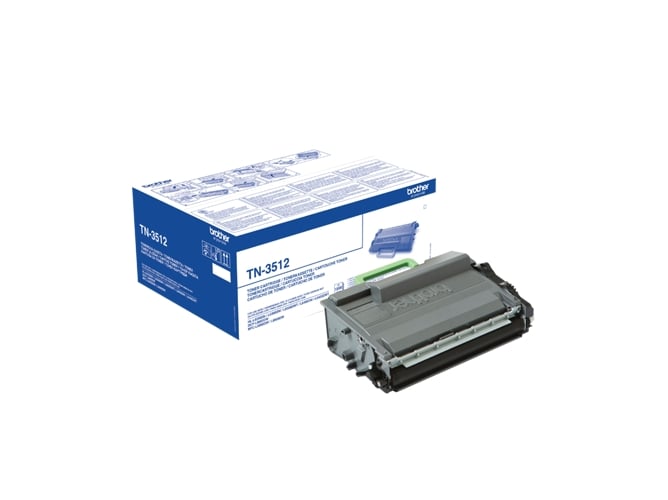 Brother TN-3512 (Consumível Informática e Tel.) Brother - Cartuchos de toner e jato de tinta - 12000 páginas, laser, preto, hl-l6250d, hl-l6300dw