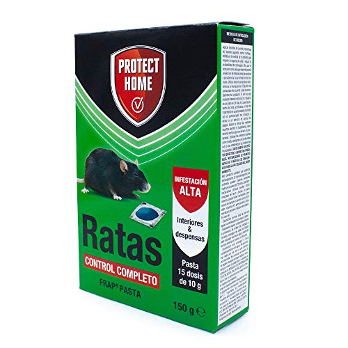 Veneno para Ratas Protec Home 500g Azul SBM Ciencias para la Vida. S.L.U. - Móveis de exterior - veneno, rátas, protec home, 500g, azul