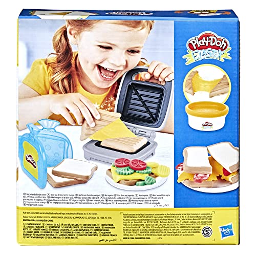 Kit de Artesanato para Crianças HASBRO PLAYDOH Sandwich PLAY-DOH - Brincadeira de faz de conta - kit, artesanato, crianças, HASBRO, Playdoh, sandwich