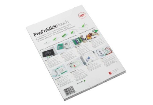 Pack 100 Capas para Encadernação GBC Peel 'N Stick A3 GBC - Filme de laminação, pochetes e folhas - autoadesiva, a3, plástico, duplo