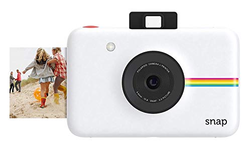 Máquina Fotográfica Instantânea POLAROID Snap (Branco) Polaroid - Câmeras de filme - máquina fotográfica, instantânea, polaroid snap, tecnologia zero ink, sensor 10mp, microsd