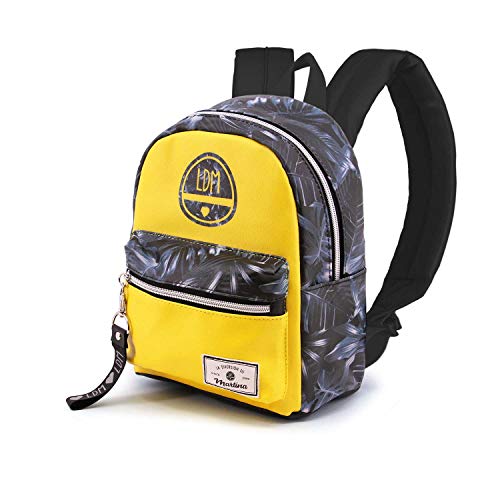 Mochila MARTINA Palm Cinza (32 x 27 x 18 cm) KARACTERMANIA - Mochilas - mochila, martina, palm cinza, 2 bolsos frontais, alças acolchoadas, ajustáveis