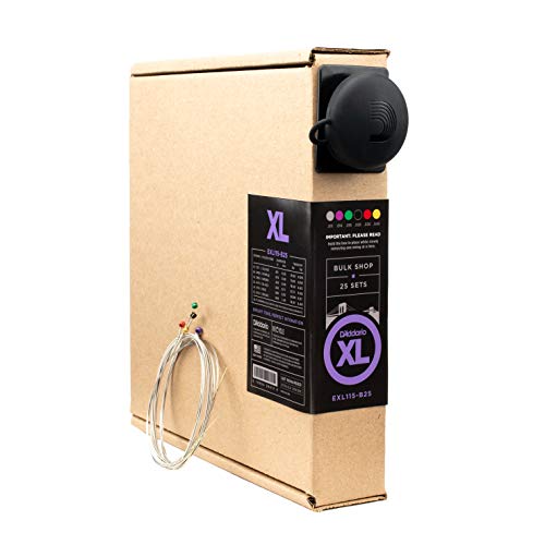 Daddario Exl115 11-49 Medium Nickel Wound Electric Guitar Strings D'Addario - Acessórios para guitarra - 11-49, niquelado, guitarra elétrica