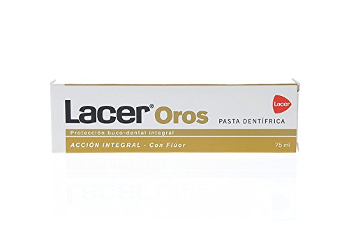 Pasta de Dentes LACER Oros (75 ml) (Laranja) Lacer - Pasta de dentes - proteção, cor branca, 75 ml, laranja