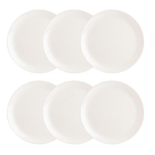 Conjunto de Talheres Luminarc Diwali | Branco Luminarc - Pratos - 6 pratos, vidro opal branco, 27cm, 20cm