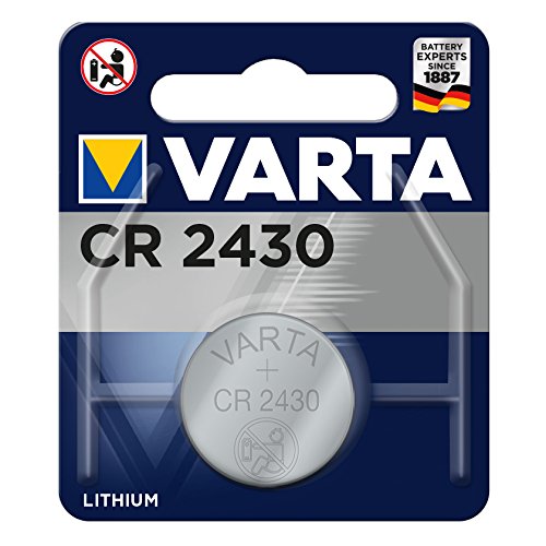 Pilhas Não Recarregáveis VARTA Electronics CR2430 Varta - Baterias de uso geral - litio, 3V, 300mAh, CR2430