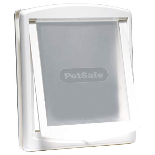Transportadora de Animais PETSAFE 760L Branco (35.6 x 30.5cm) Petsafe - Portas para animais de estimação - branco, plástico, 35.6x30.5cm