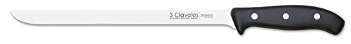 Faca de Cozinha DOMVS (25 cm) (Material: Aço Inoxidável) 3 Claveles - Facas de cozinha - aço inoxidável, 25 cm