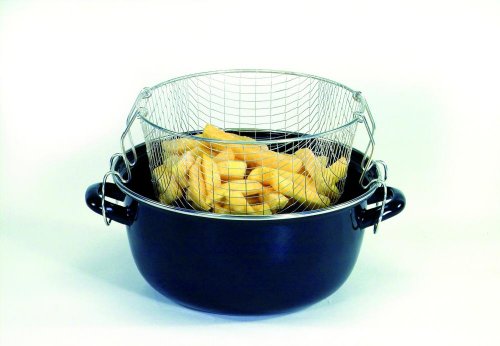 Panela para Fritar KRÜGER PF24 (Diâmetro 24cm) Krüger - Frigideiras e panelas de fritar - fritadeira, 2,4 cm