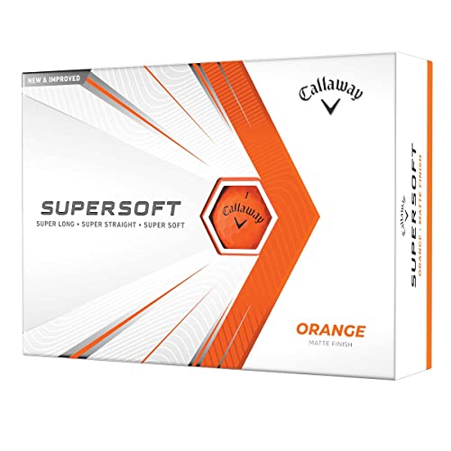 Bolas de Golfe CALLAWAY Supersoft (Caixa de 12) Callaway - Golfe - borracha, 157 cm, interior, exterior
