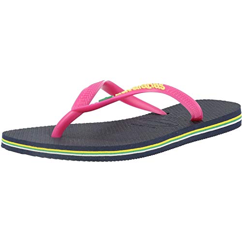 Chinelos para Mulher HAVAianas Slim Brasil Azul para Nautica (35/36) Havaianas - Sapatos - brasil, azul, nautica, 35/36