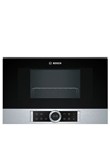Micro-ondas Encastre BOSCH BEL634GS1 (21 L - Com Grill - Inox) Bosch - Eletrodomésticos de cozinha - 21 L, grill, inox