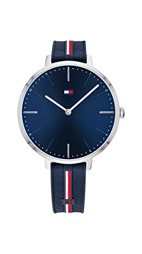 Relógio TOMMY HILFIGER 1782154 (Azul - Dourado) Tommy Hilfiger - Relógios - silicone, azul, resistente ao calor, bateria