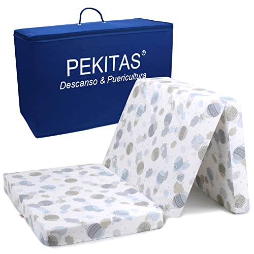 Colchão de Viagem PEKITAS (Verde - Espuma - 60 x 120 cm) Pekitas - Colchões - verde, espuma, 60x120cm