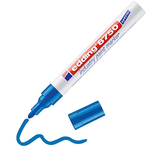 Marcador EDDING 8750 Azul (Ponta de 2 a 4 mm) Edding - Marcadores e marcadores de texto - azul, 2-4 mm