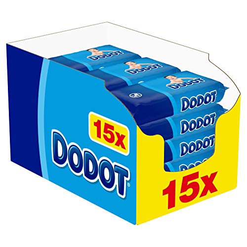 Toalhitas DODOT (Algodão - 15 Un) (Recondicionado Como Novo) DODOT - Banho e corpo - algodão, compacto, 50x100 cm