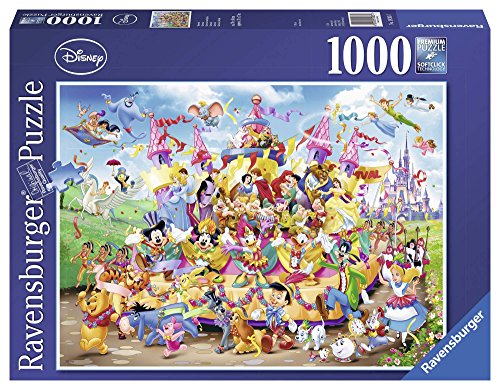 Puzzle RAVENSBURGER IBERICA Disney Carnival 1000 Peças Ravensburger - Quebra-cabeças de encaixar - puzzle, ravensburger, disney carnival, 1000 peças, cartão, fotografia cores