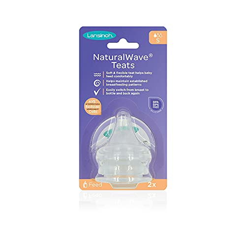 Tetinas de Silicone LANSINOH Natural Wave Lansinoh - Suplementos de alimentação por sonda - silicone, natural wave, flexível, elástico