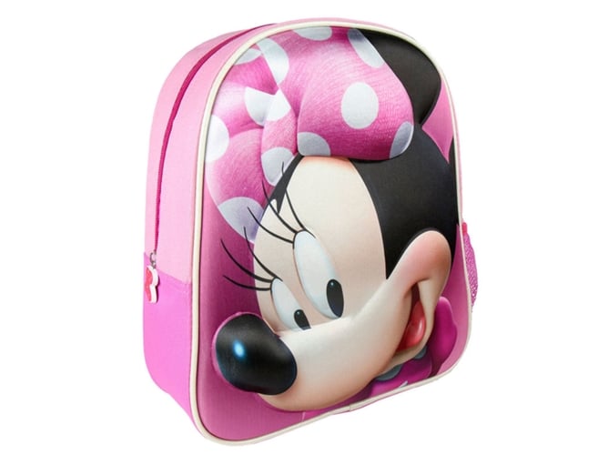 Mochila DISFRAZZES Minnie Mouse (Multicor - Poliéster - 40 x 30 x 15 cm) Cerdá - Mochilas - poliéster, multicor, coração, ajustável