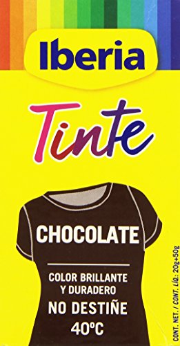 Tinte para Roupa IBERIA Chocolate (70 g) IBERIA - Tinta, tinta de arte e esmalte - 70 g, chocolate, cores intensas, duráveis