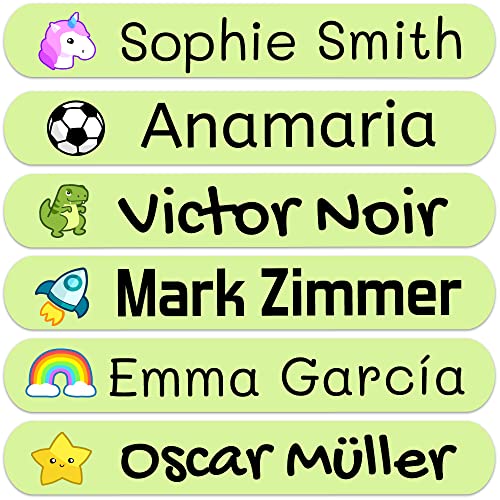 Etiqueta Autocolante Autoadesivo 6X1Cm (Recondicionado Como Novo) Haberdashery Online - Etiquetas e rótulos de presente - 6x1cm, resistentes ao microondas, lavadora, personalizável